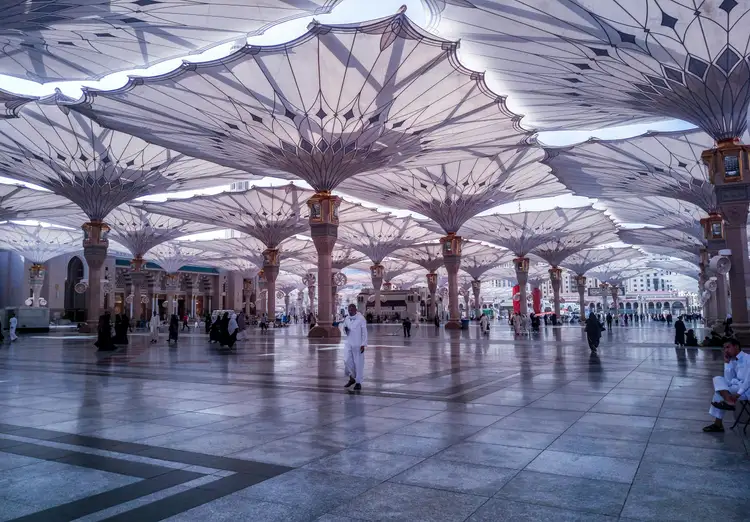 Voyage en Arabie Saoudite - Mosquée de Médina Nabawi