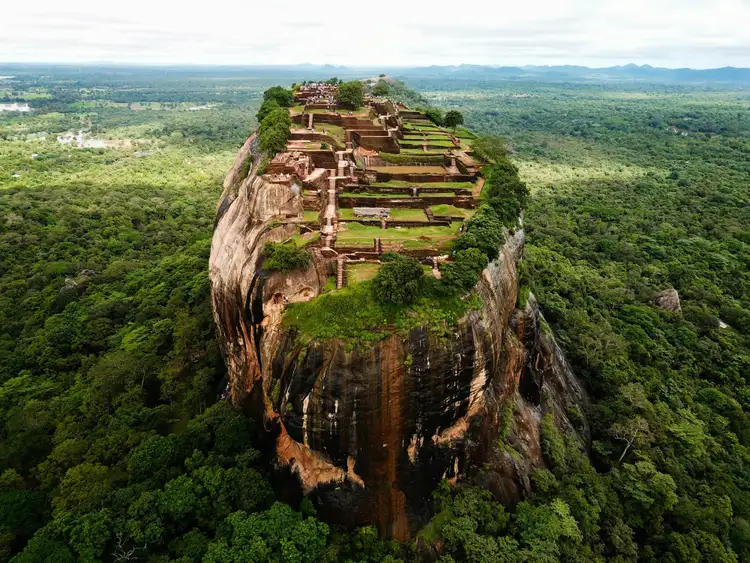 rocher de Sigiriya au Sri Lanka avec Shanti Travel