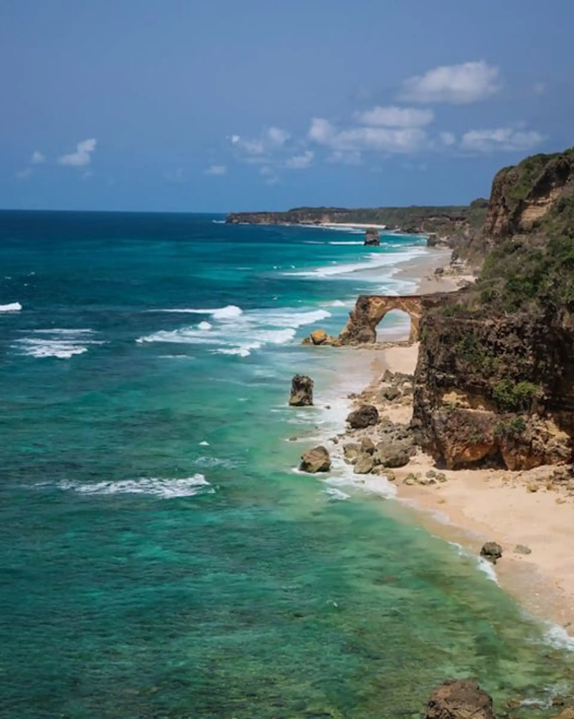 willkommen in sumba indonesien an der Küste