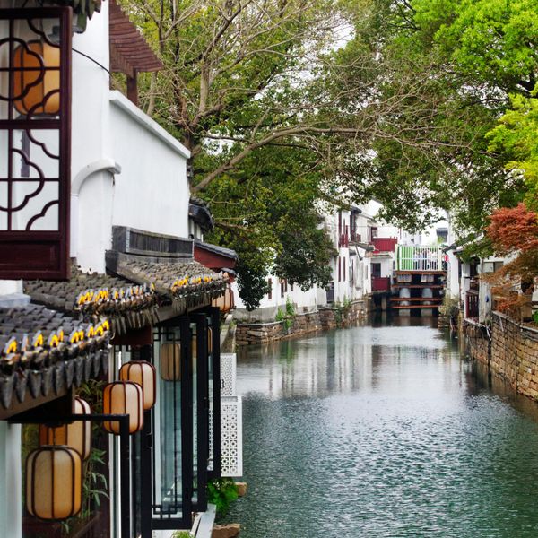 Voyage en Chine - Rivière de Suzhou