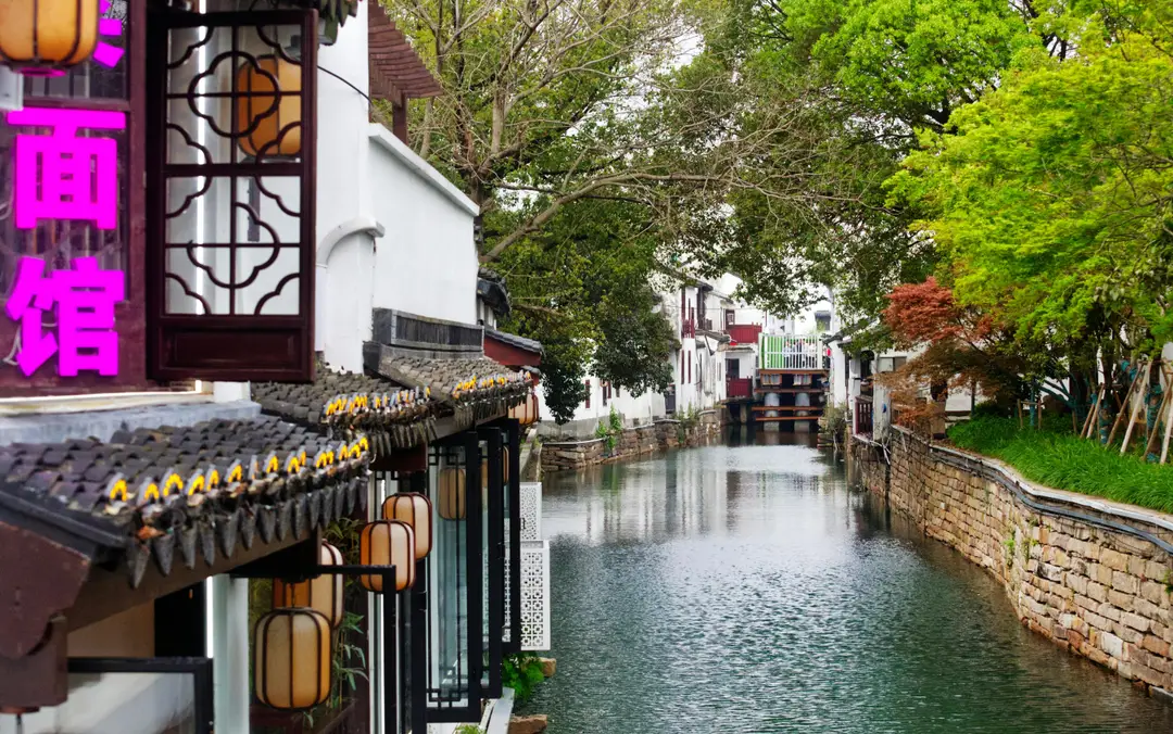 Voyage en Chine - Rivière de Suzhou