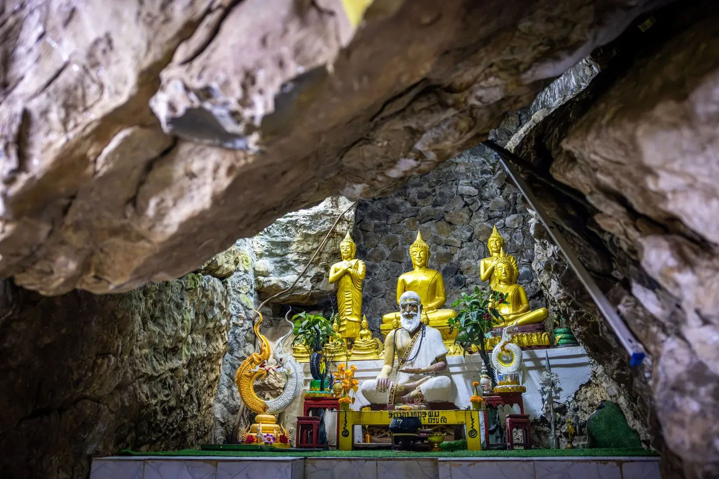 Voyage au Laos - Le temple-grotte du Mont Phousi