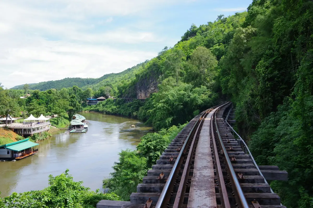 Voyage en Thaïlande - Pont ferroviaire de Kwaï