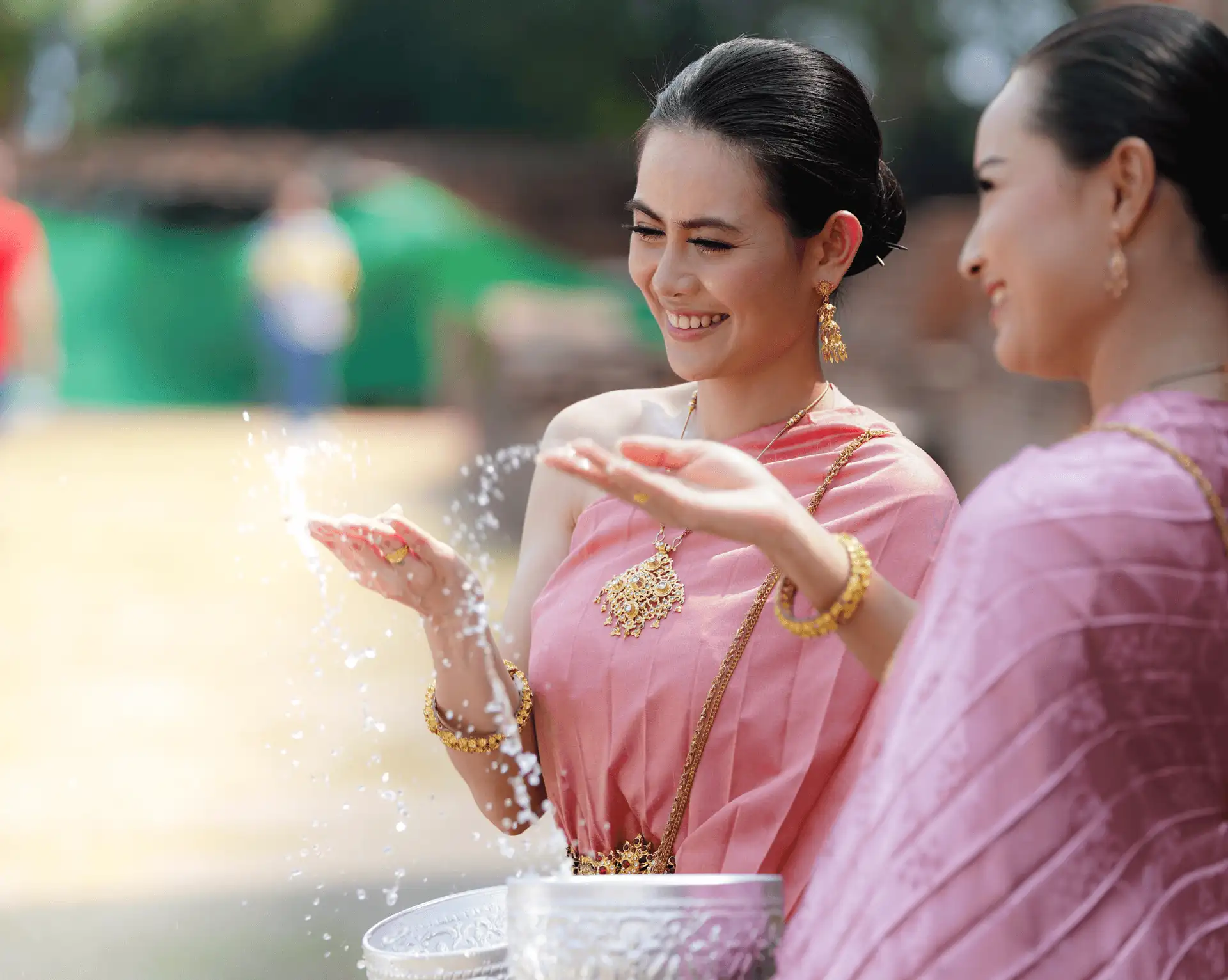 Le festival de l'eau de Songkran