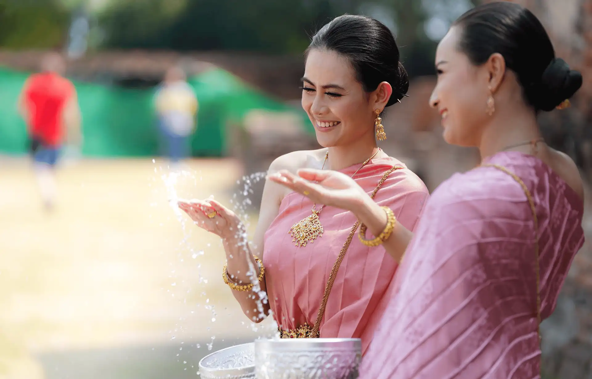 Le festival de l'eau de Songkran