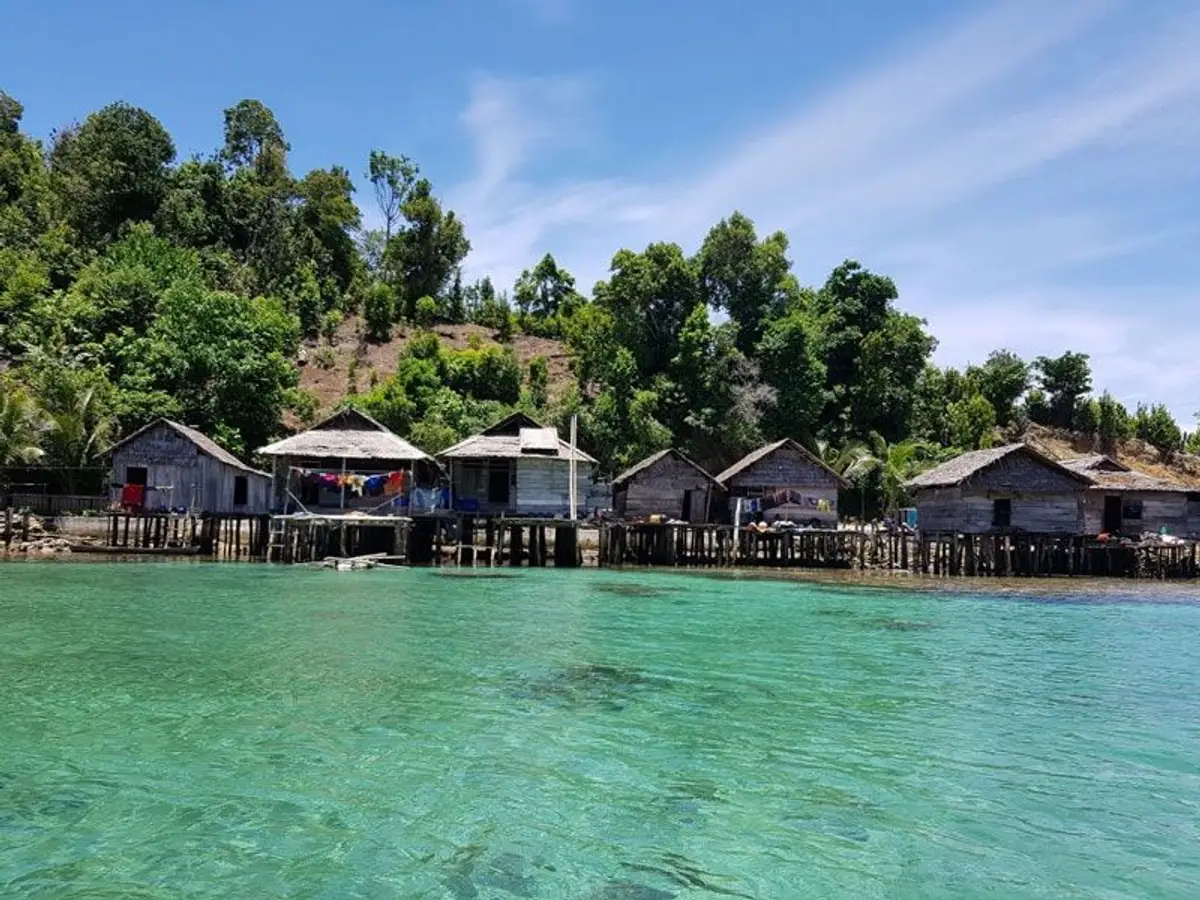 Fahrt zu den Togian Inseln auf Sulawesi in Indonesien