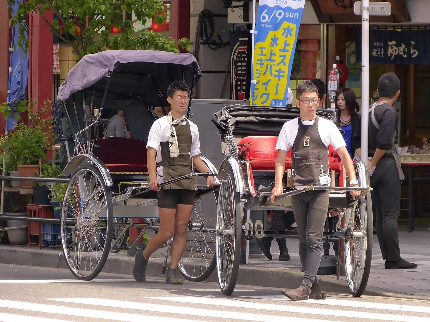 Voyage en Asie — balade en rickshaw traditionnel à Asakusa expérience culturelle à Tokyo