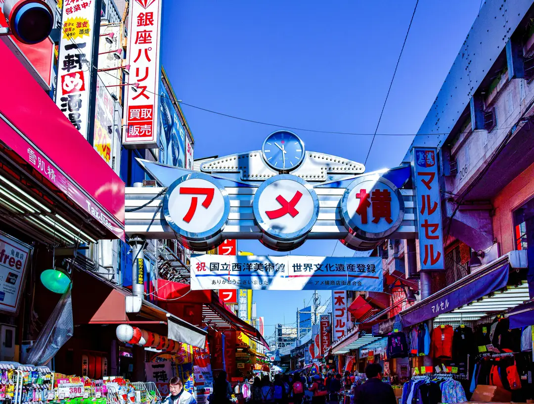 Voyage en Asie — Rue commerçante célèbre d'Ueno
