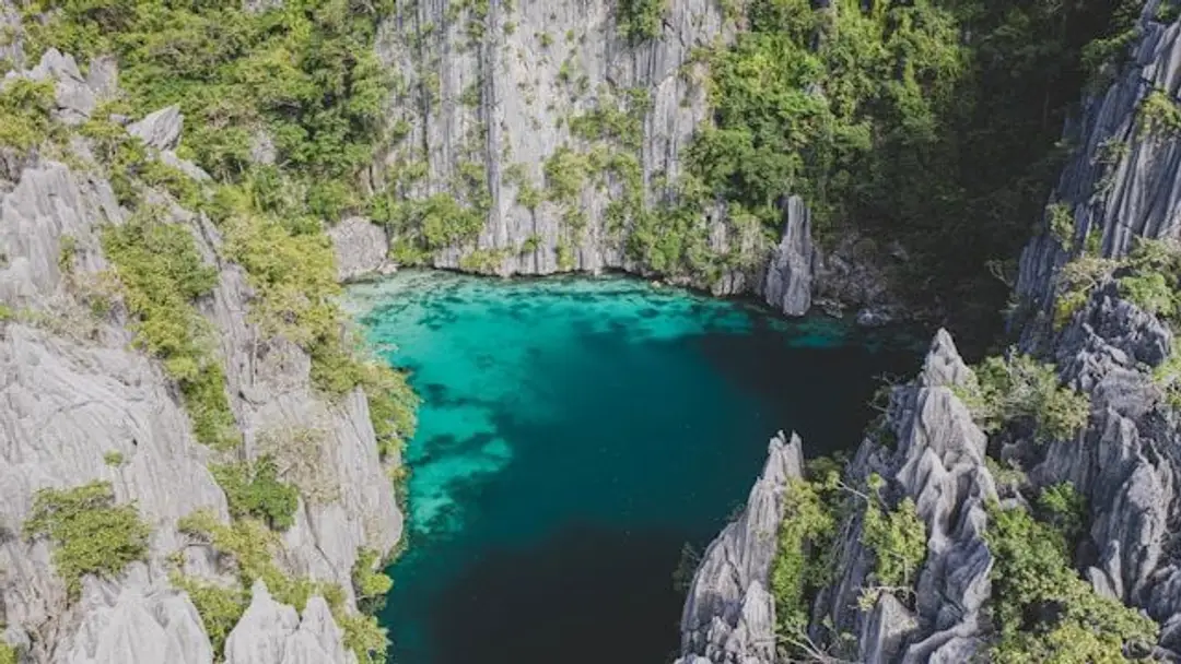 Kayangan Lake sur l’île de Coron, à Palawan