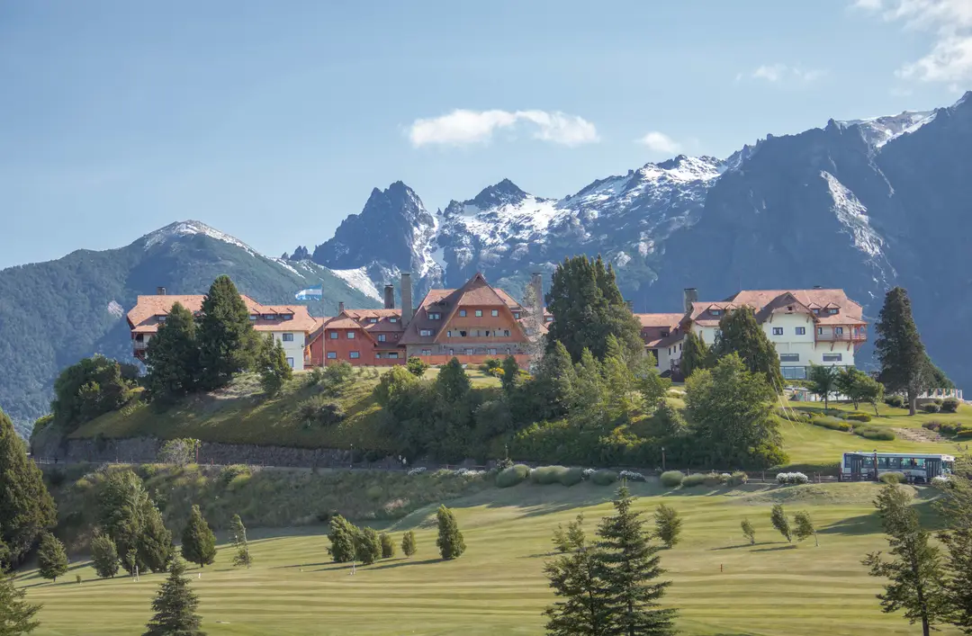 Hôtel avec vue sur les montagnes près de San Carlos de Bariloche, en Argentine