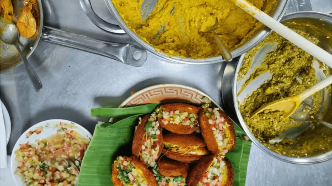 Acarajé, beignet de haricots frit dans l’huile de dendê