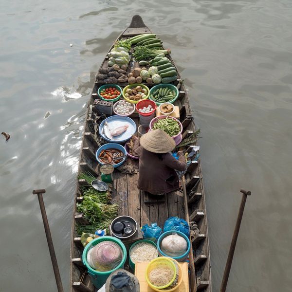 Vietnam-Can Tho-Floating Market
