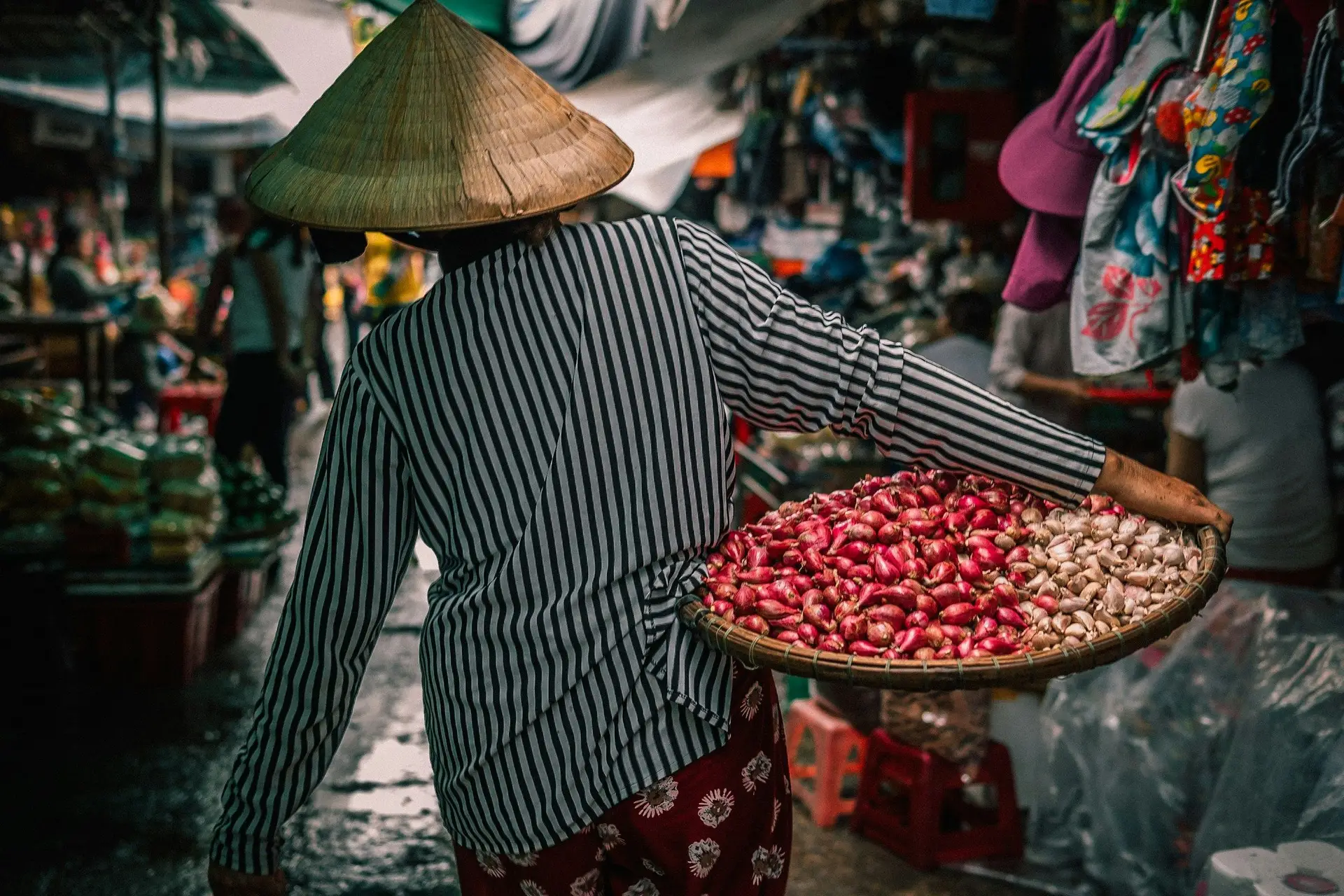 Voyage au Vietnam - Marché de Hué Dong Ba