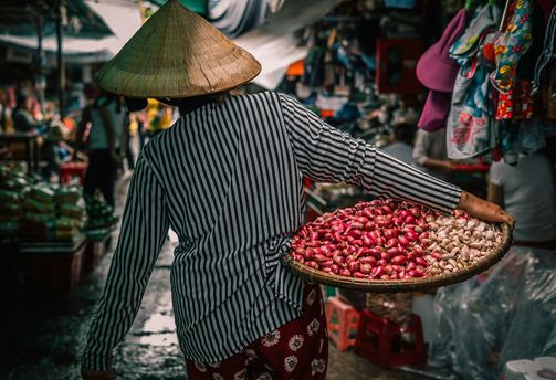 Voyage au Vietnam - Marché de Hué Dong Ba