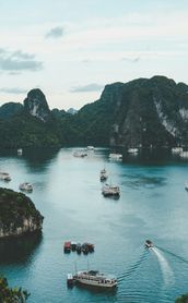 Voyage au Vietnam - Bateau traditionnel d'Halong