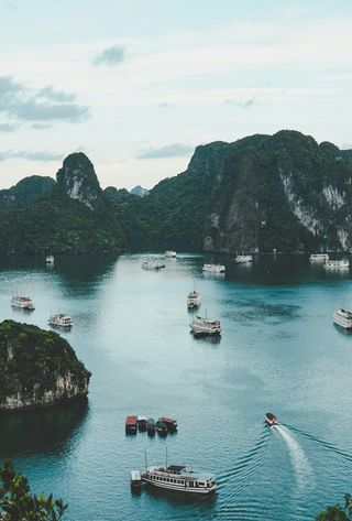 Voyage au Vietnam - Bateau traditionnel d'Halong