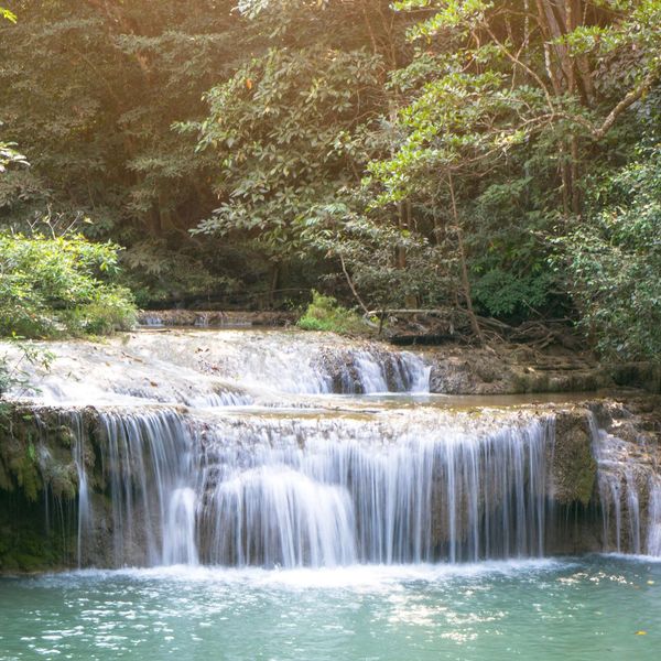 Thailand-Erawan Waterfall-Kanchanaburi