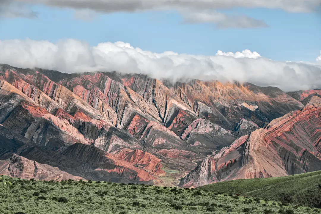 Serranía del Hornocal, dans la province de Jujuy, près de Humahuaca