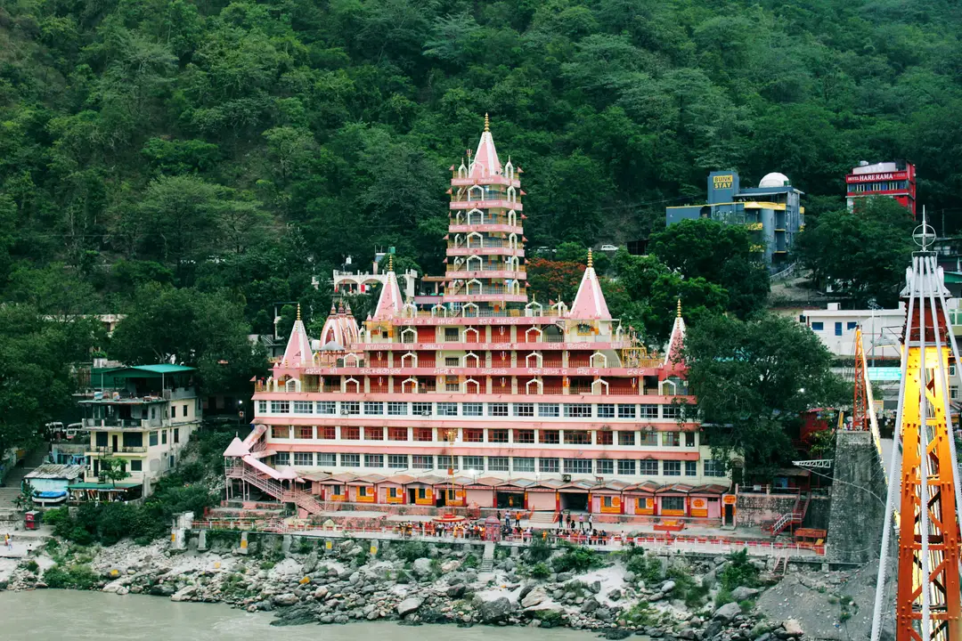 Temple Tera Manzil à Rishikesh, dans l’Uttarakhand