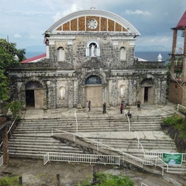 Besuch des spanischen Wachturms in culion philippinen