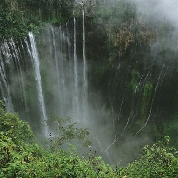  Ausflug zum Wasserfall Tumpak Sewu