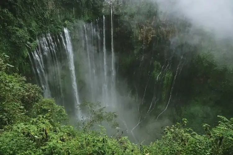  Ausflug zum Wasserfall Tumpak Sewu