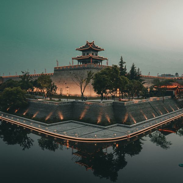Voyage en Chine - Remparts de Xi'an