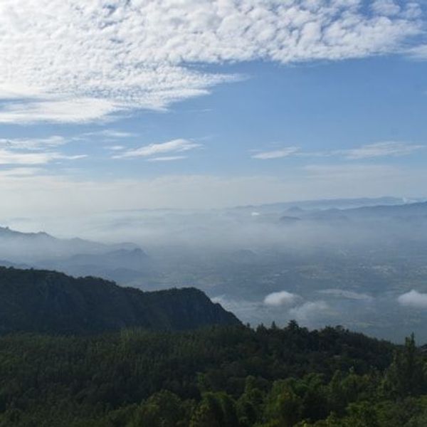 Fahrt nach Yercaud in Indien