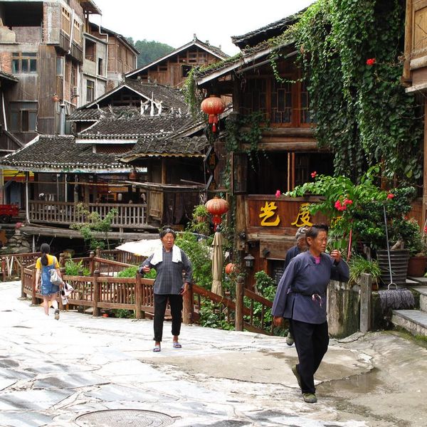 Voyage en Chine - Les gens de Zhaoxing Dong