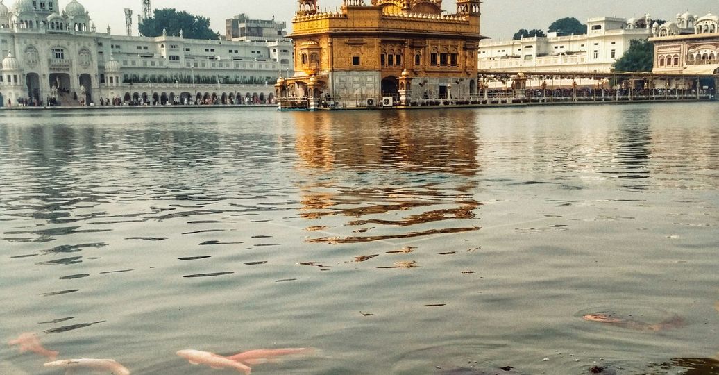 Travel in Asia - Sri Harmandir Sahib, or the Golden Temple, in Amritsar, Punjab, India