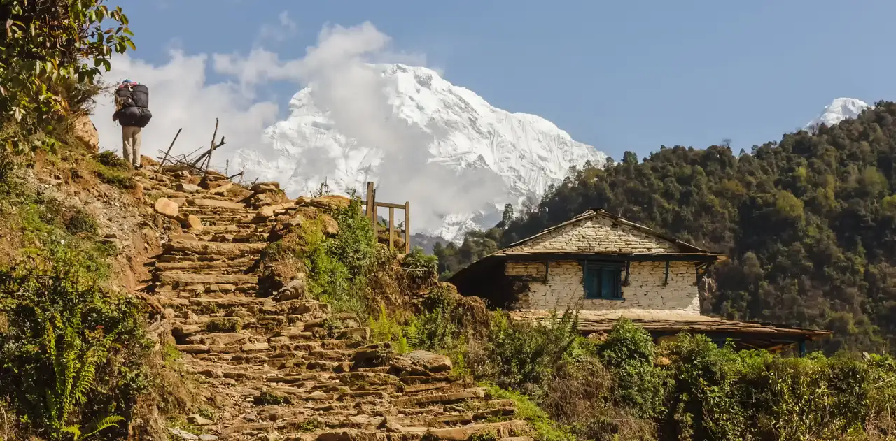 trek au Népal au coeur des Annapurnas