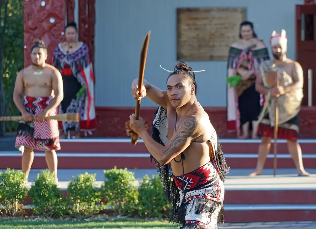 cérémonie d'accueil officielle māorie