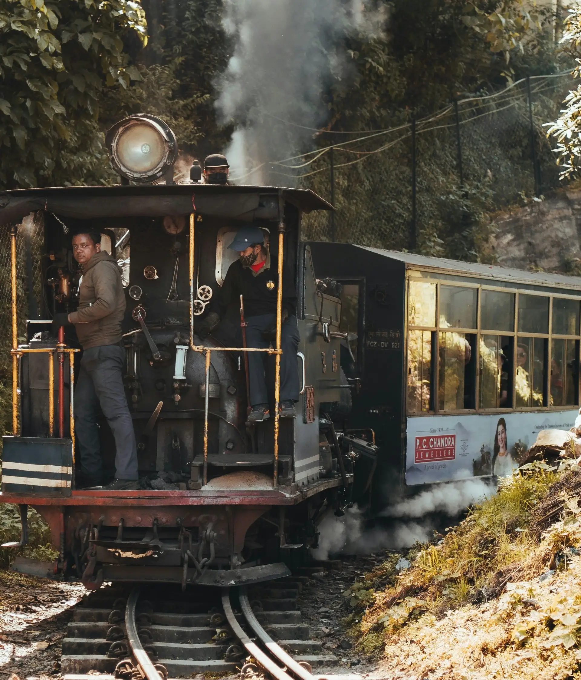 Darjeeling Himalayan Railway - Toy Train en route
