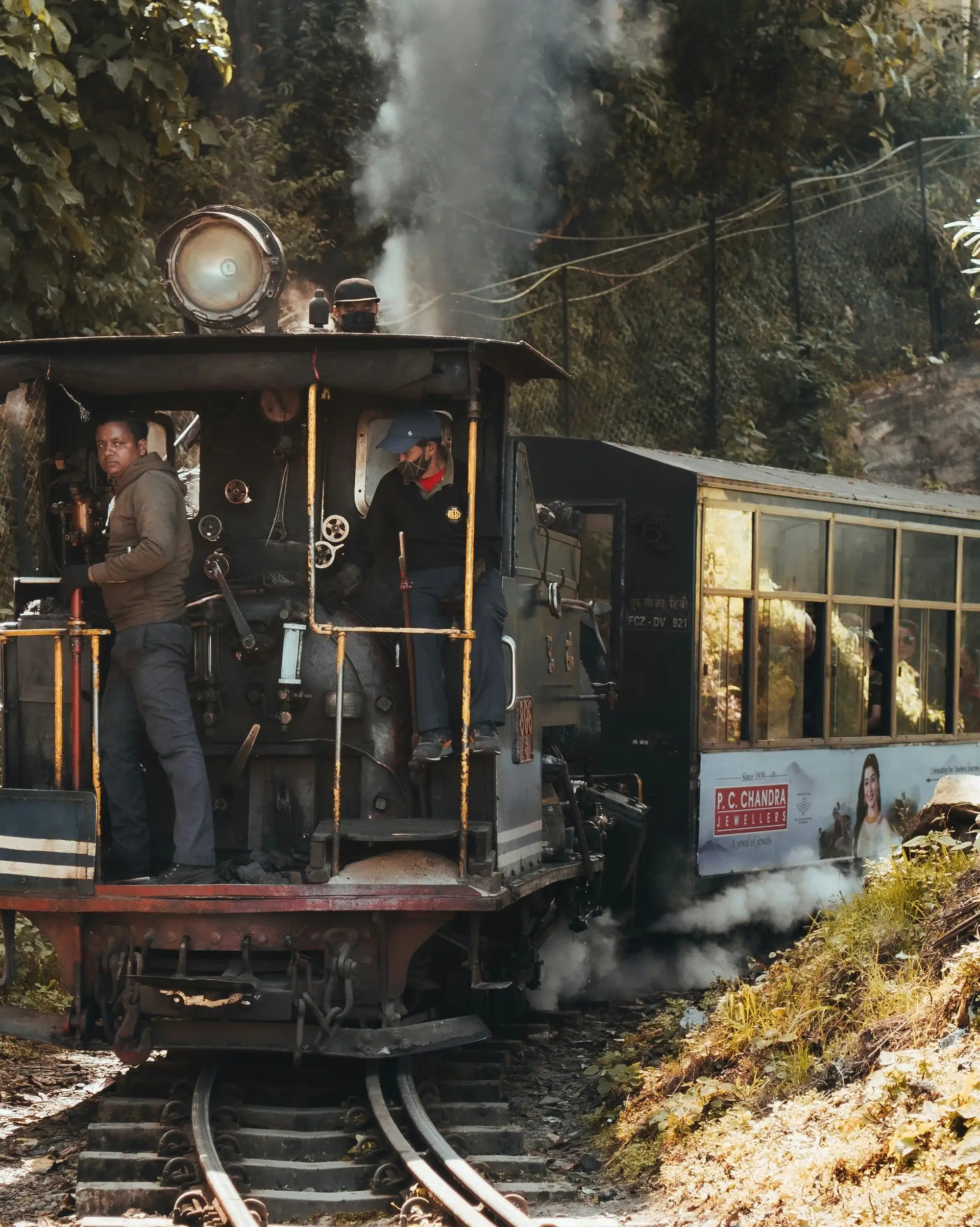 Darjeeling Himalayan Railway - Toy Train en route