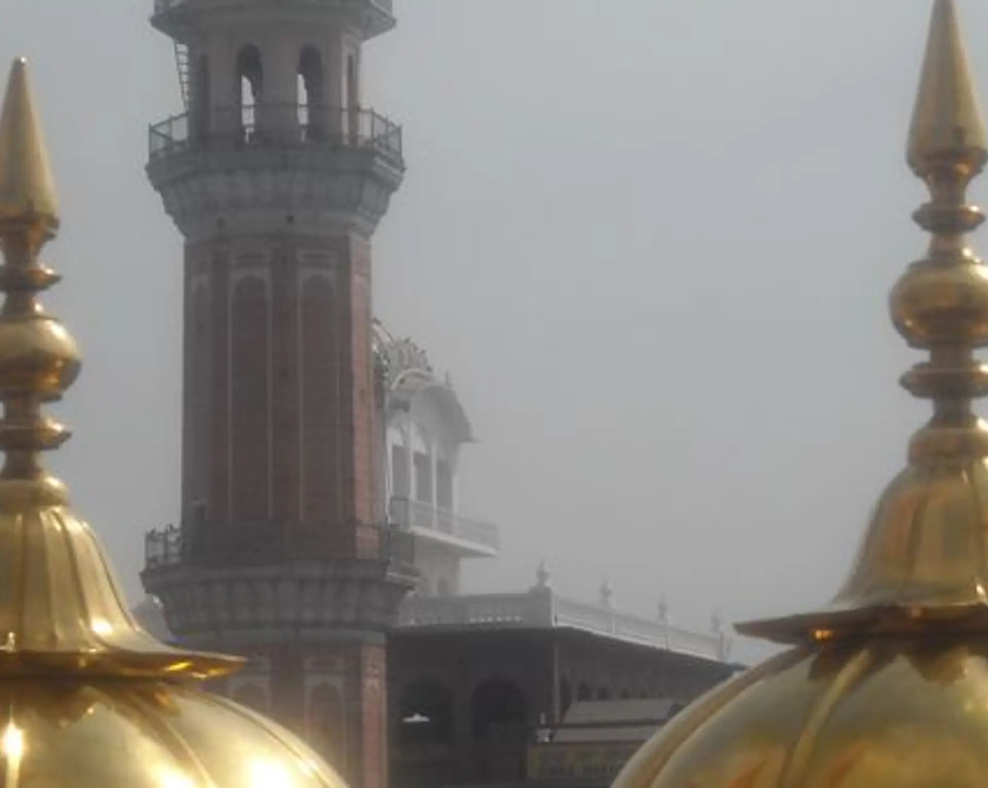 Travel in Asia - Golden domes of the Sri Harmandir Sahib, also known as the Golden Temple, in Amritsar, Punjab, India
