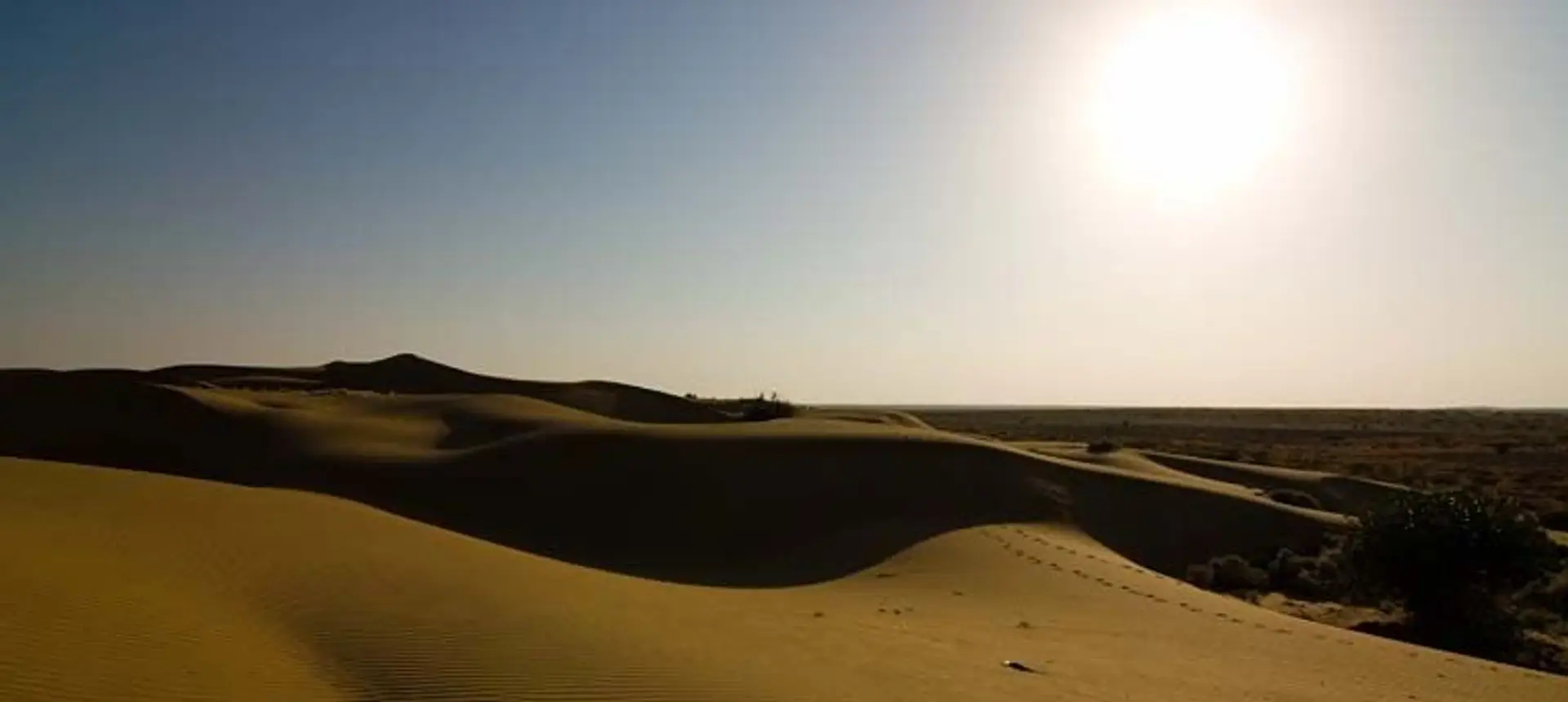Travel in Asia - Sand dunes in the Thar Desert, Rajasthan, India