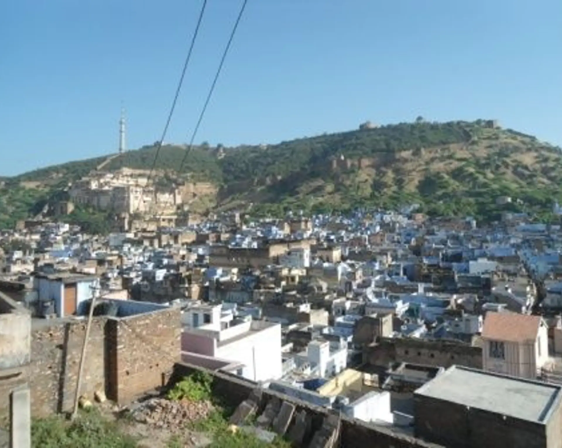 Travel in Asia - A rooftop view of the city of Bundi, India