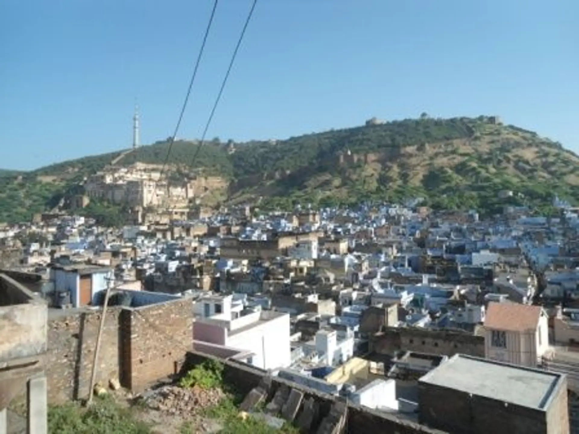 Travel in Asia - A rooftop view of the city of Bundi, India