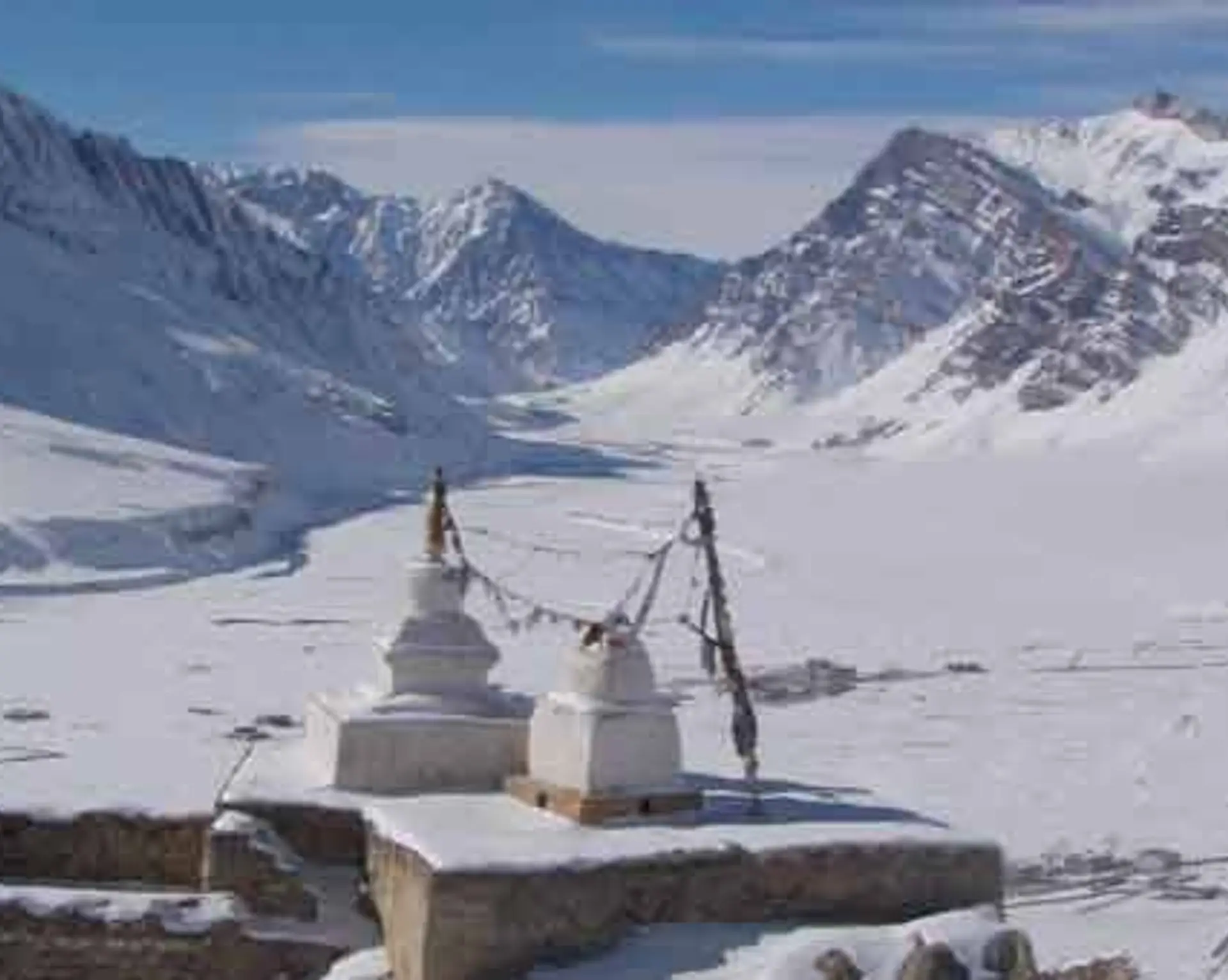 Travel in Asia - The snow-covered Chadar Trek in the Zanskar Valley in Ladakh, India