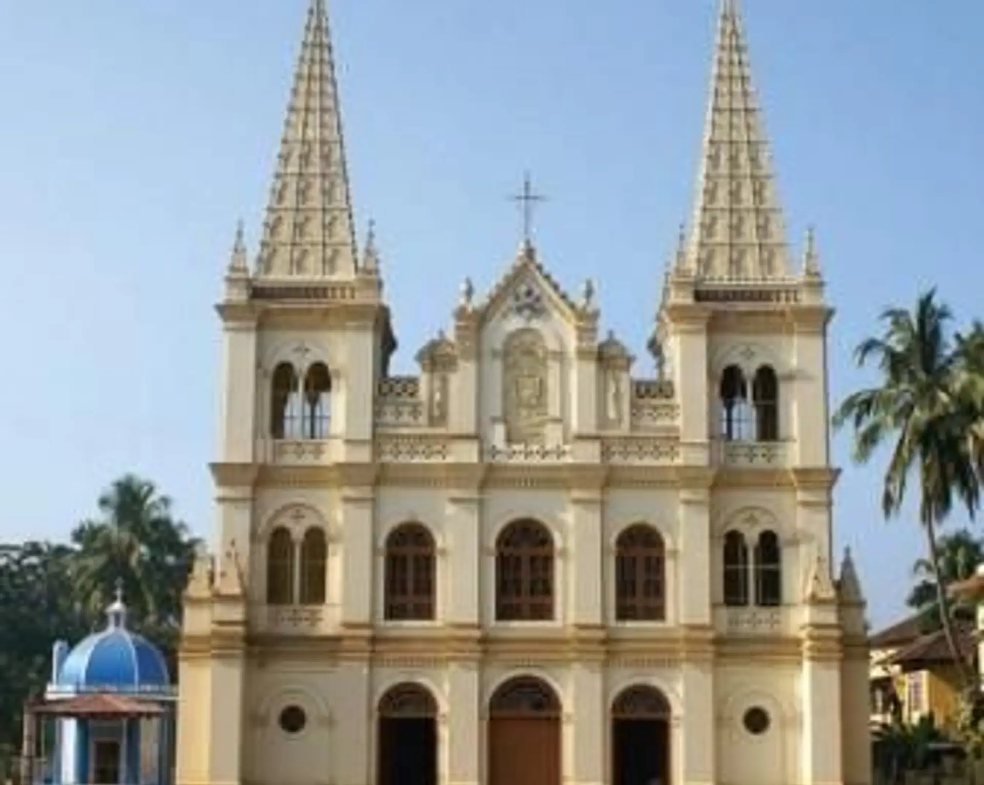 Travel in Asia - Santa Cruz Cathedral Basilica in Kochi, India