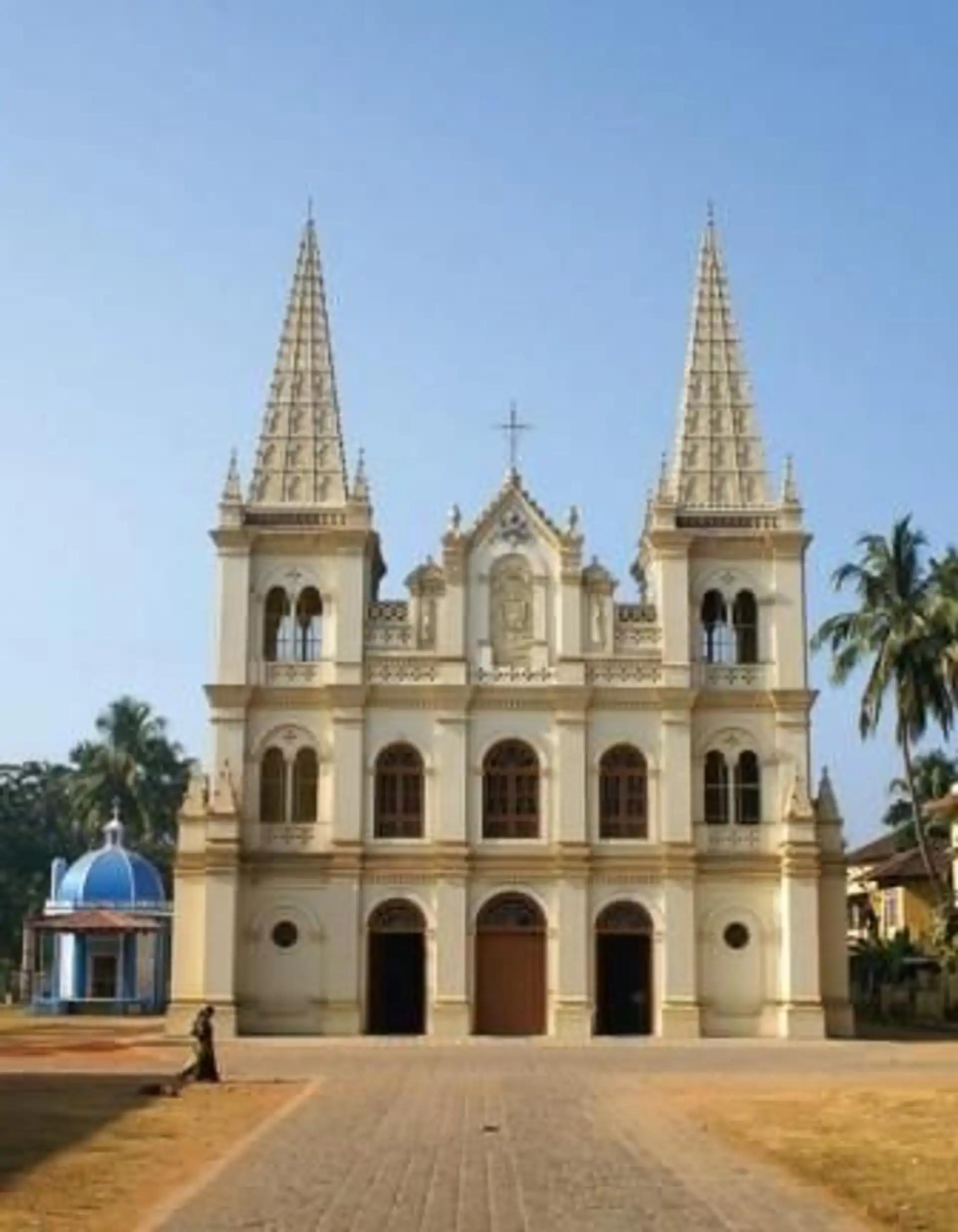 Travel in Asia - Santa Cruz Cathedral Basilica in Kochi, India