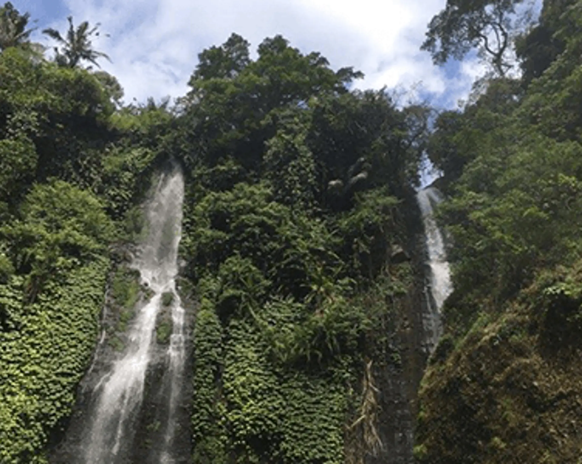 Travel in Asia - Sekumpul and Fiji Waterfalls complex in Bali, Indonesia
