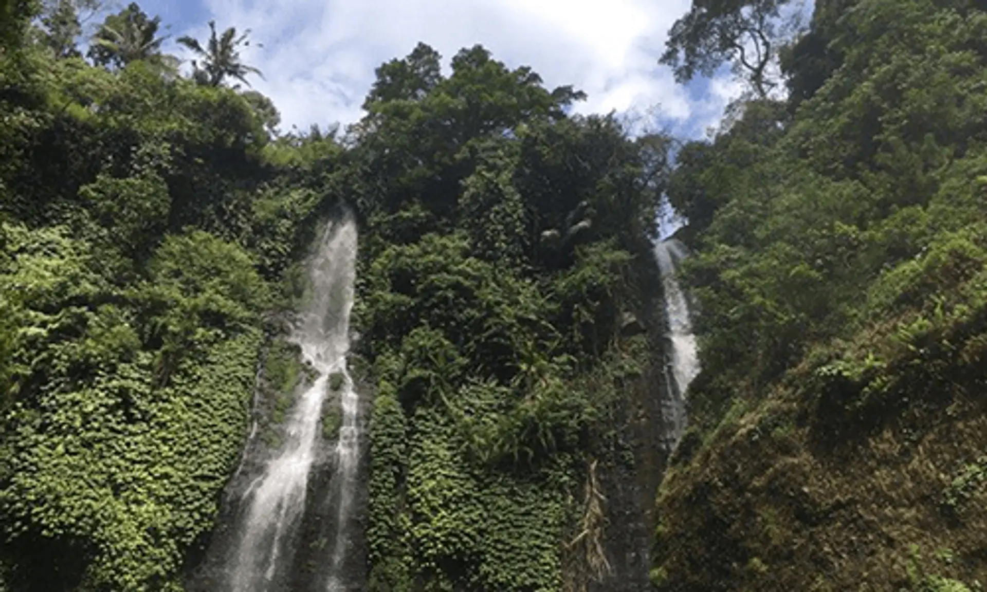 Travel in Asia - Sekumpul and Fiji Waterfalls complex in Bali, Indonesia