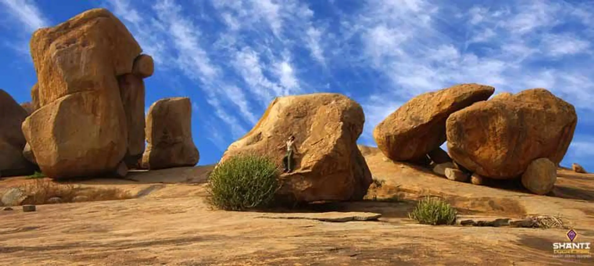 Travel in Asia - Boulders in Hampi, Karnataka, India