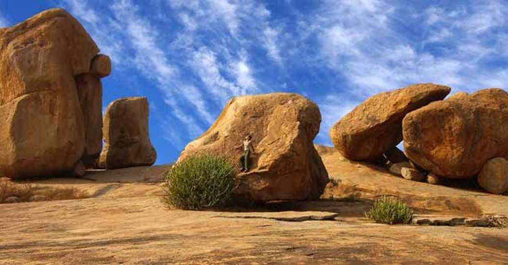 Travel in Asia - Boulders in Hampi, Karnataka, India