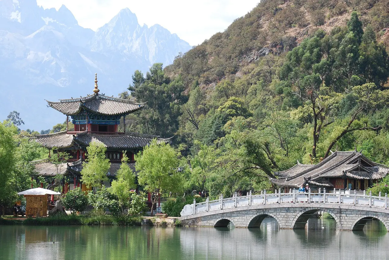 Voyage en Chine - Etang du dragon