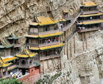 Voyage en Chine - Temple suspendu
