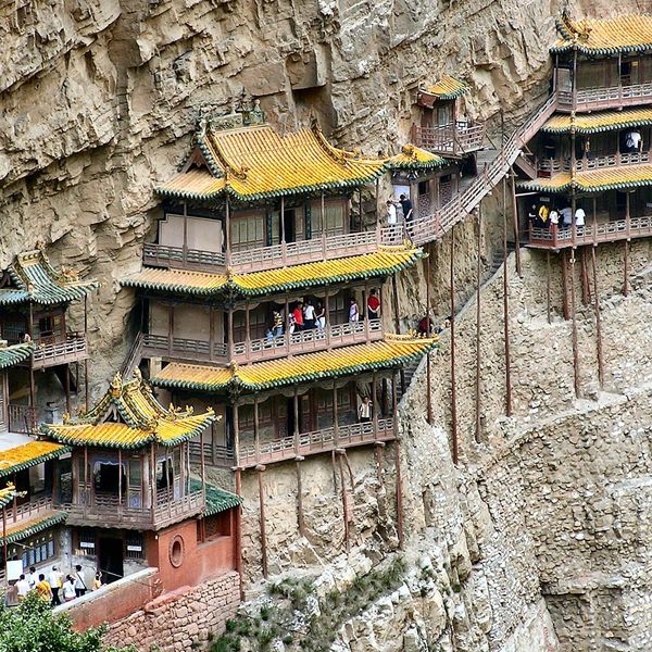 Voyage en Chine - Temple suspendu