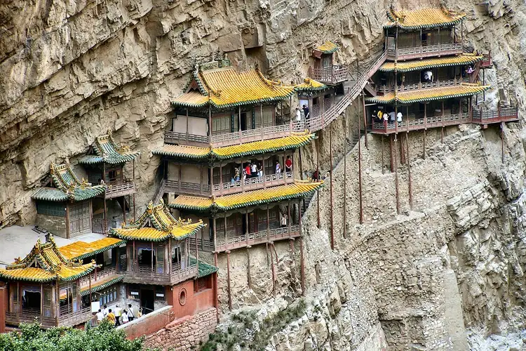 Voyage en Chine - Temple suspendu