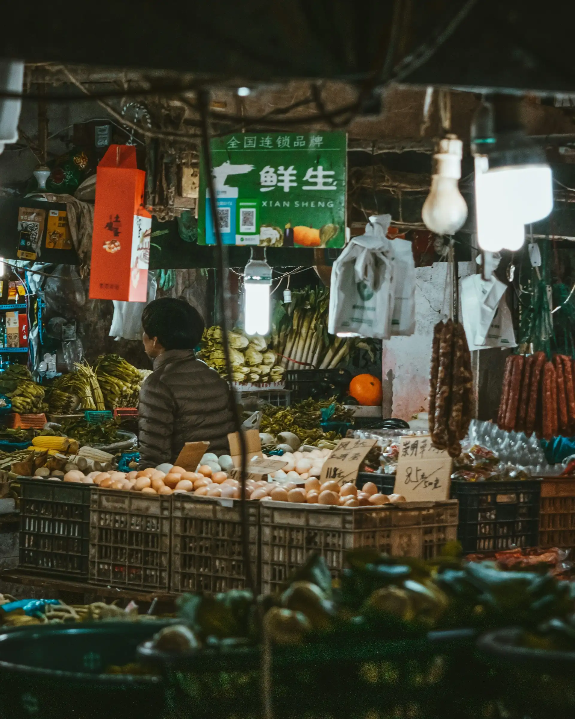 Voyage en Chine - Marché traditionnel Chinois
